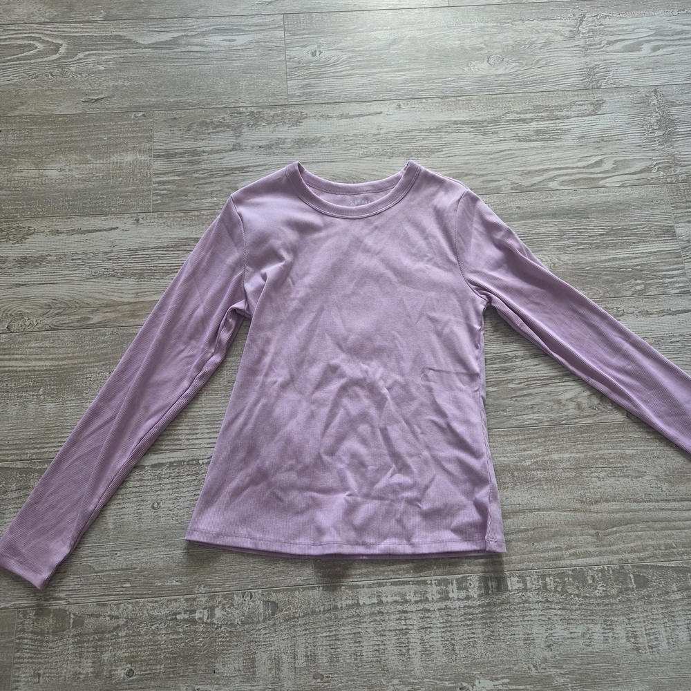 Old Navy Purple Long Sleeve Shirt